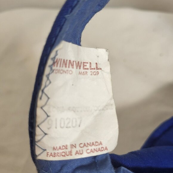 FUN SPOT Skateboard Park Hat Snapback Vintage 80s Cap Visor blue made in Canada - Picture 16 of 16